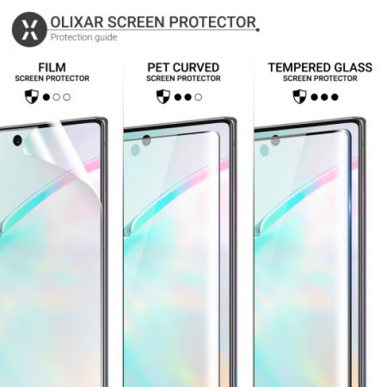 Olixar Samsung Galaxy Note 10 Plus 5G PET Curved Screen Protector