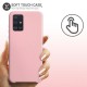 Olixar Samsung Galaxy A51 Soft Silicone Case - Pastel Pink