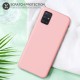 Olixar Samsung Galaxy A51 Soft Silicone Case - Pastel Pink