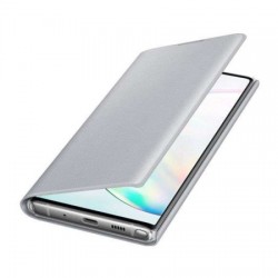 Official Samsung Galaxy Note 10 LED View Cover Case - Silver