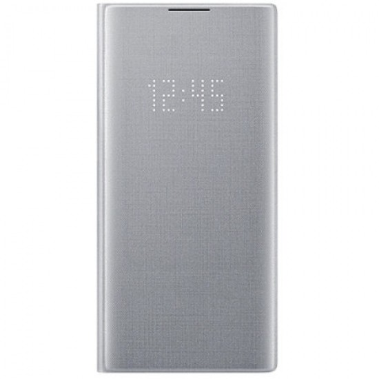 Official Samsung Galaxy Note 10 LED View Cover Case - Silver