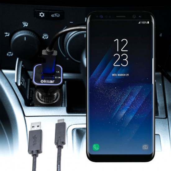 Olixar High Power Samsung Galaxy S8 Car Charger