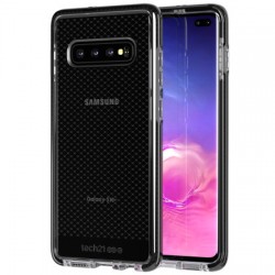 Tech21 Evo Check Samsung Galaxy S10 Plus Case - Smokey / Black