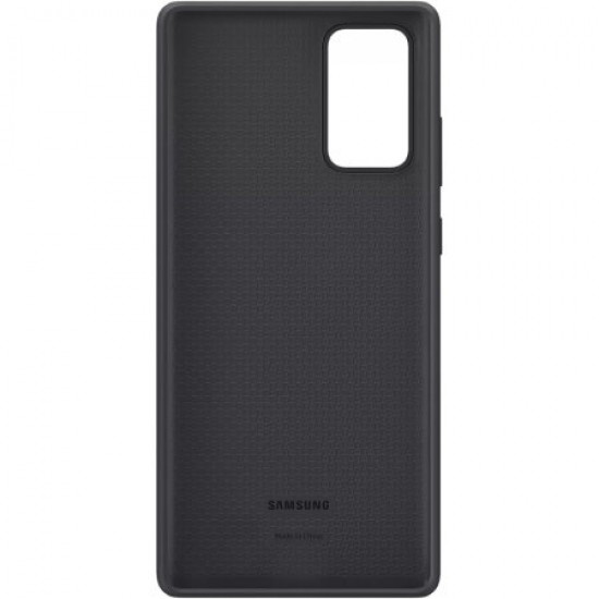 Official Samsung Galaxy Note 20 5G Silicone Cover - Mystic Black