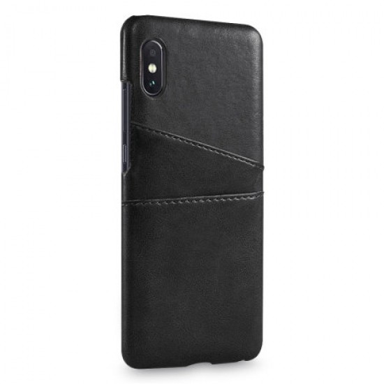 Olixar Farley RFID Blocking Xiaomi Mi 8 Pro Wallet Case - Black