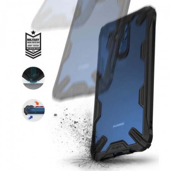 Ringke Fusion X Huawei Mate 20 Lite Tough Case - Black