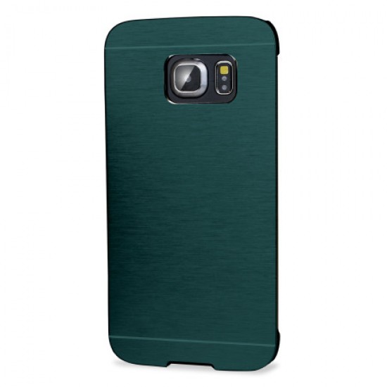 Olixar Aluminium Samsung Galaxy S6 Edge Shell Case - Emerald Green