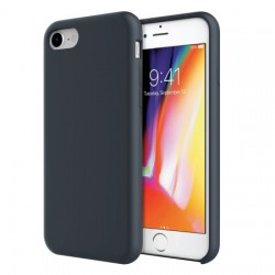 Olixar iPhone 8 / 7 Soft Silicone Case - Midnight Blue