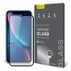 Olixar iPhone XR Full Cover Glass Screen Protector - Black