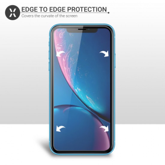 Olixar iPhone 8 Edge to Edge Tempered Glass Screen Protector - White