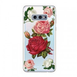 LoveCases Samsung S10e Roses Clear Phone Case