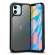 Olixar ExoShield Carbon iPhone 12 Bumper Case - Black