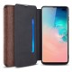 Olixar Canvas Samsung Galaxy S10 Plus Wallet Case - Brown