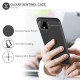 Olixar Sentinel Google Pixel 4 XL Case & Glass Screen Protector -Black