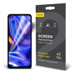 Olixar Motorola One 5G Film Screen Protector 2-in-1 Pack