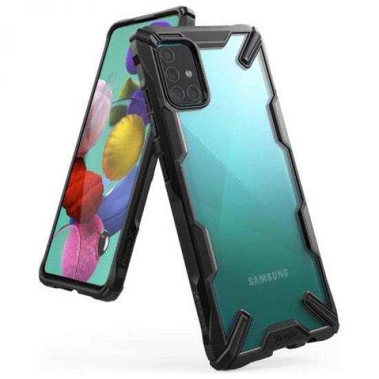 Ringke Fusion X Samsung Galaxy A51 Tough Case - Black