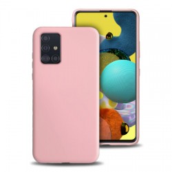 Olixar Soft Silicone Samsung Galaxy A51 5G Case - Pastel Pink