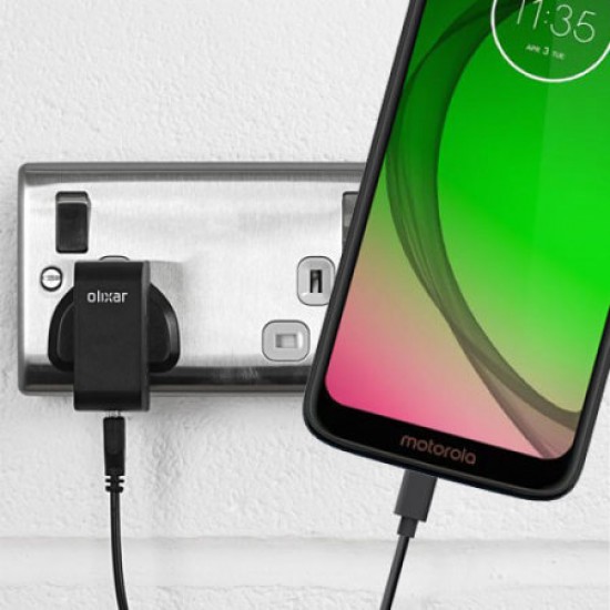 High Power Motorola Moto G7 Play Wall Charger & 1m USB-C Cable