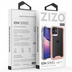 Zizo Ion Series iPhone 12 Protective Clear Case - Rose Gold