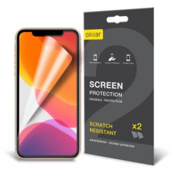 Olixar iPhone 11 Pro Max Screen Protector 2-in-1 Pack - Film