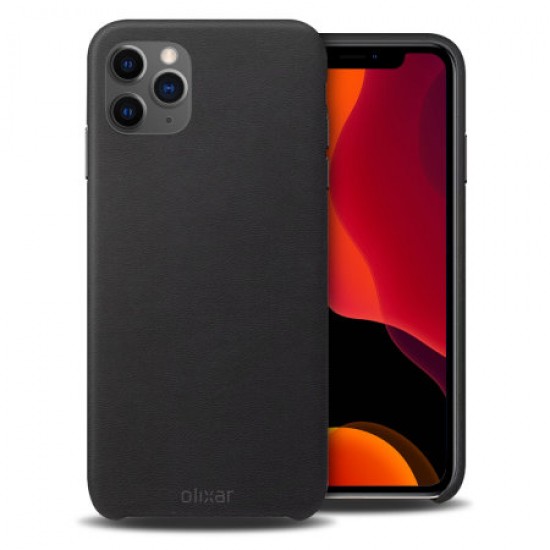 Olixar Genuine Leather iPhone 11 Pro Case - Black