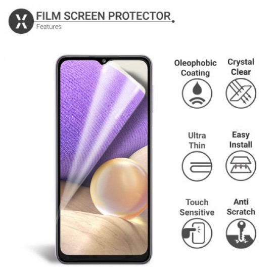 Olixar Samsung Galaxy A32 5G Film Screen Protectors - 2-in-1 Pack