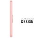 Zizo Revolve Series iPhone 12 Thin Ring Case - Rose Quartz