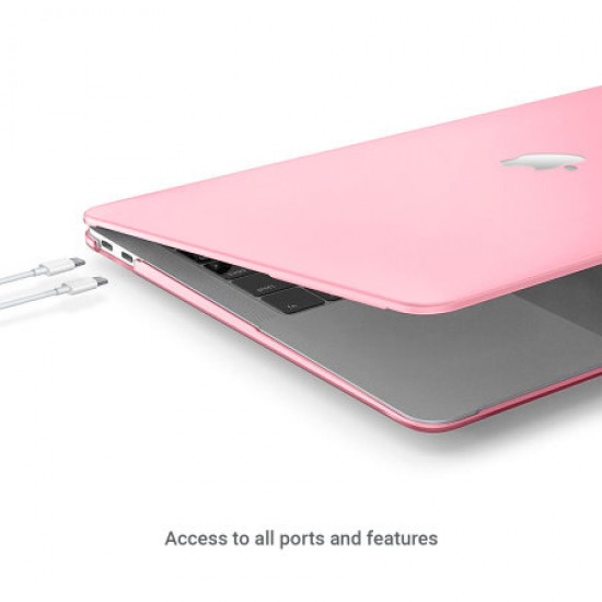 Olixar Macbook Air 13 inch 2018 Tough Case - Pink