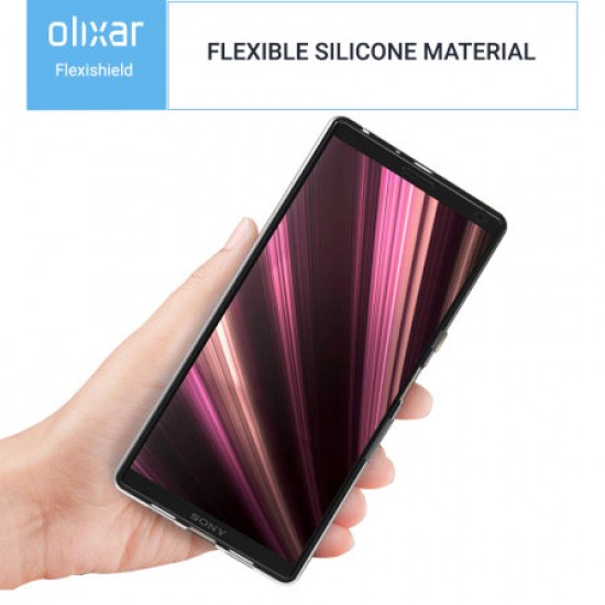 Olixar FlexiShield Sony Xperia 10 Gel Case - 100% Clear