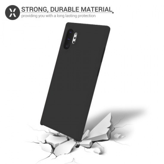 Olixar Samsung Galaxy Note 10 Plus Soft Silicone Case - Black