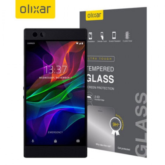 Olixar Razer Phone Tempered Glass Screen Protector