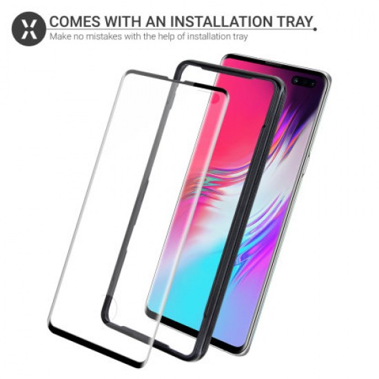 Olixar Samsung S10 5G Glass Screen Protector With Installation Tray