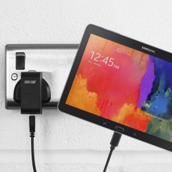 High Power Samsung Galaxy Tab Pro 10.1 Wall Charger & 1m Cable