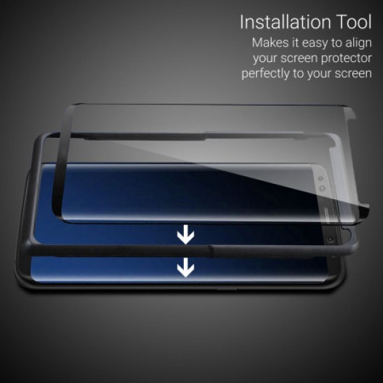 Olixar Galaxy S8 EasyFit Case Compatible Glass Screen Protector