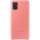 Official Samsung Galaxy A71 Silicone Cover Case - Pink