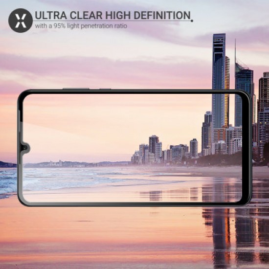 Olixar Huawei P30 Lite Full Cover Glass Screen Protector - Black