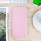 Olixar Soft Silicone Samsung Galaxy S20 Wallet Case - Pastel Pink