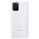 Official Samsung Galaxy S10 Lite S-View Flip Cover Case - White