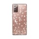 LoveCases Samsung Galaxy Note 20 Gel Case - White Stars And Moons