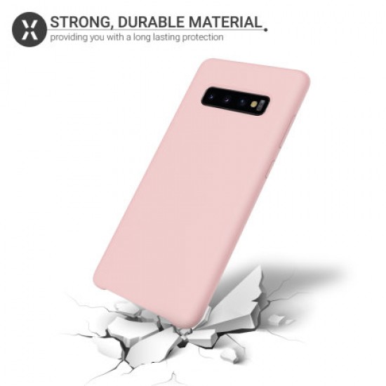 Olixar Samsung Galaxy S10 Soft Silicone Case - Pastel Pink