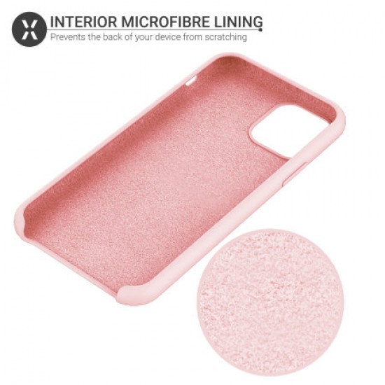 Olixar Soft Silicone iPhone 11 Pro Max Case - Pastel Pink