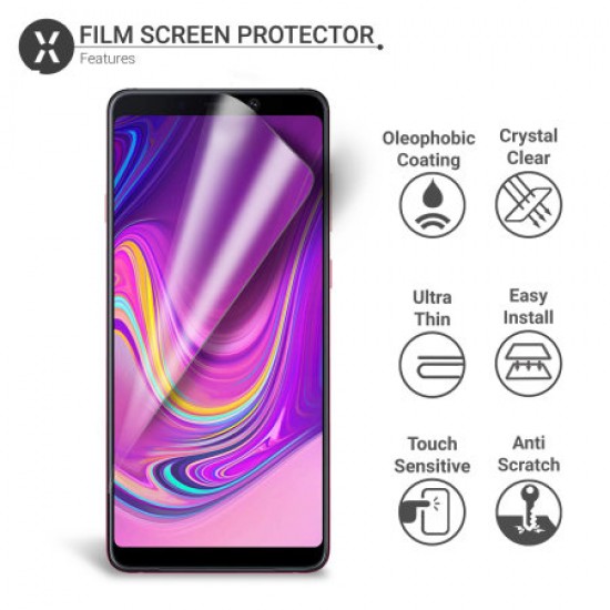 Olixar Samsung Galaxy A9 2018 Screen Protector 2-in-1 Pack