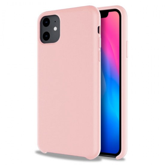 Olixar Soft Silicone iPhone 11 Case - Pastel Pink