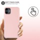 Olixar Soft Silicone iPhone 11 Case - Pastel Pink