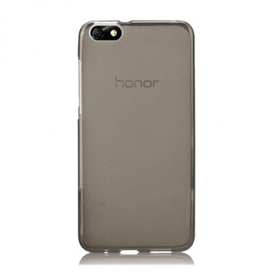 Olixar FlexiShield Huawei Honor 4X Gel Case - Smoke Black