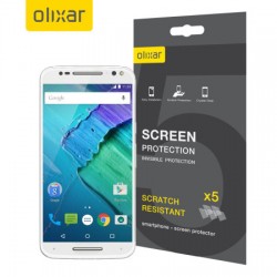 Olixar Motorola Moto X Style Screen Protector 5-in-1 Pack