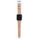 Nomad Apple Watch 40mm / 38mm Modern Natural Leather Strap - Silver