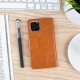 Olixar Leather-Style iPhone 11 Pro Max Wallet Stand Case - Brown