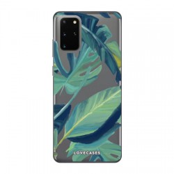 LoveCases S20 Plus Tropical Clear Phone Case