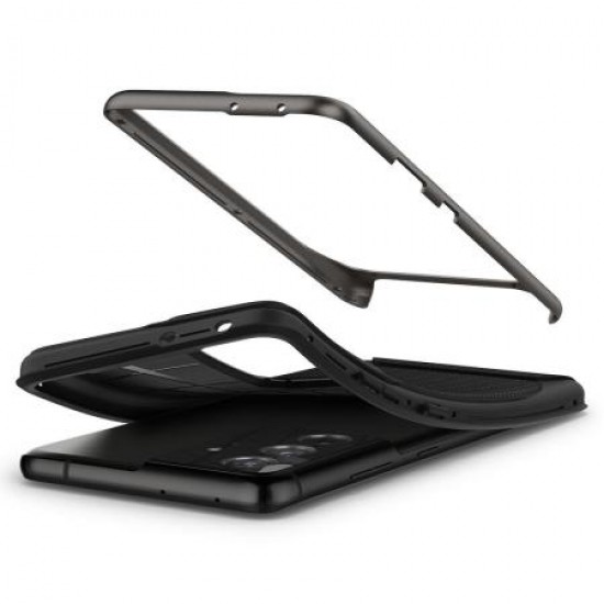 Spigen Samsung Galaxy S21 Ultra Neo Hybrid Tough Case - Gunmetal